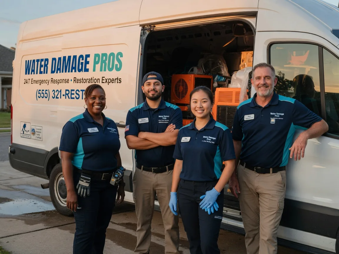 Water Damage Restoration company in Purdon, TX