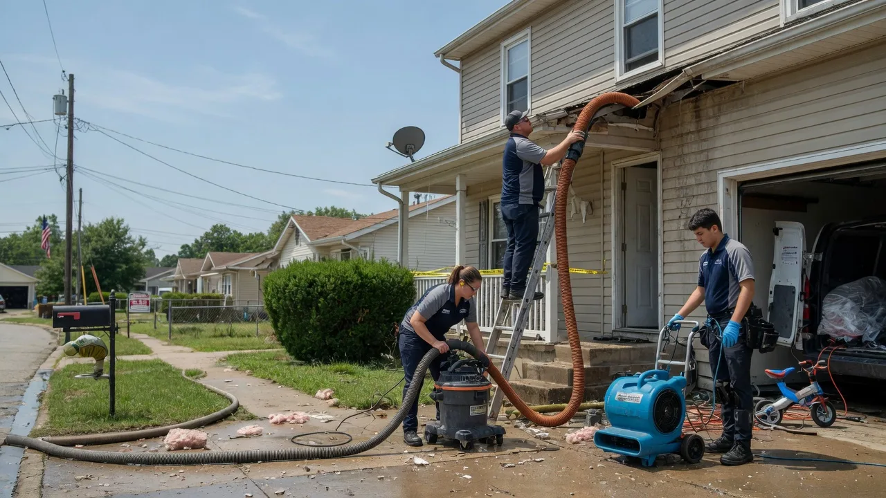 Water Damage Restoration in Purdon, TX near me